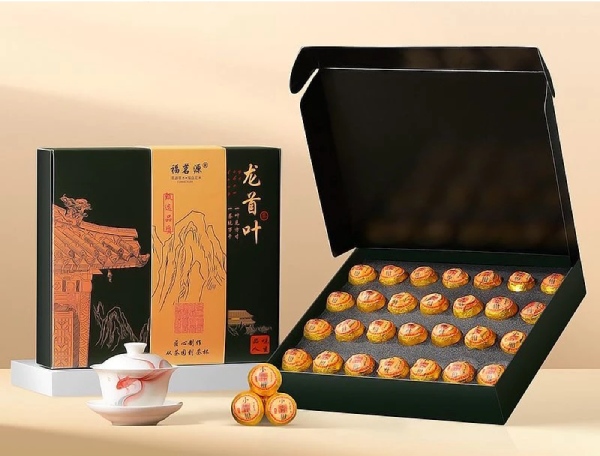 In Hoa Long nhận thiết kế và in ấn in hộp giấy đựng trà phổ nhĩ đựng trà dạng viên