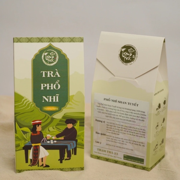 In Hoa Long nhận thiết kế và in ấn in hộp giấy đựng trà phổ nhĩ giá rẻ