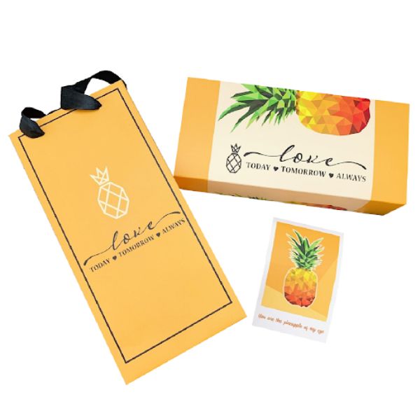 In hộp giấy đựng bánh dứa giá rẻ, chất lượng cao