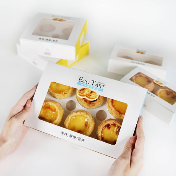 In hộp đựng bánh tart trứng giá rẻ, chất lượng cao