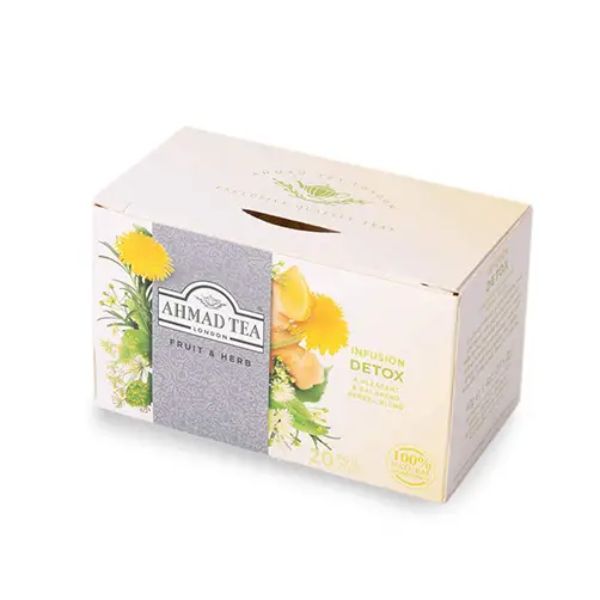 In hộp giấy đựng detox đẹp, chất lượng cao