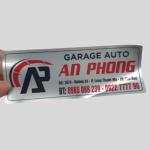 In tem dán quảng cáo đẹp rẻ mọi số lượng tại Hà Nội