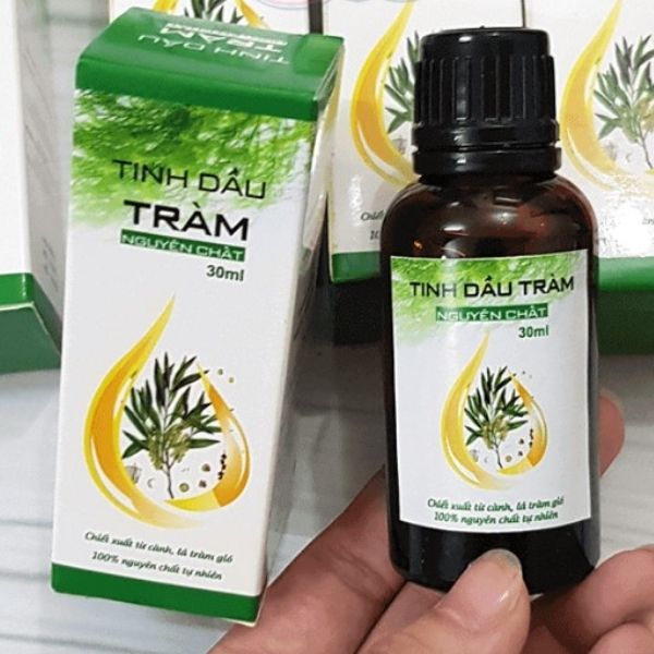 In tem nhãn tinh dầu tràm giá rẻ, thiết kế theo yêu cầu