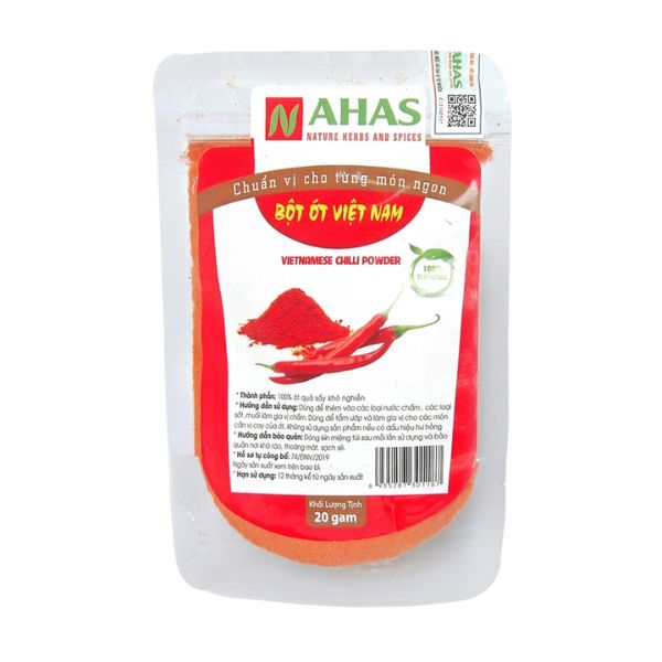 In tem nhãn ớt bột giá rẻ, thiết kế theo yêu cầu