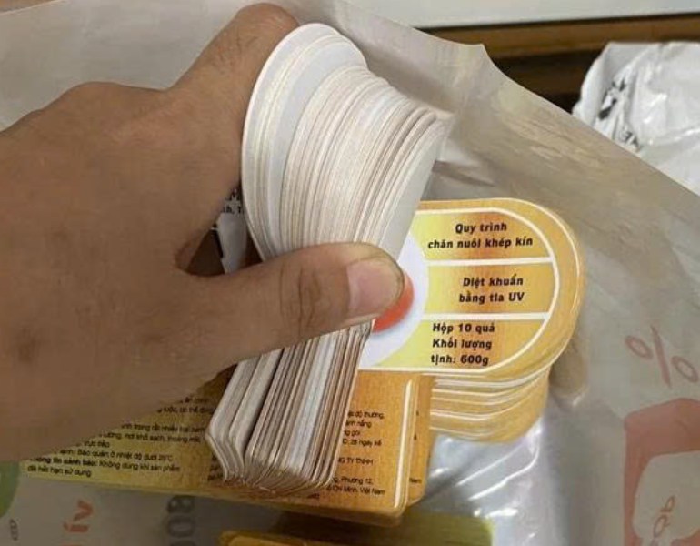 In tem nhãn trứng vịt giá rẻ