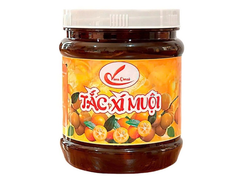 In tem nhãn xí muội đẹp mắt