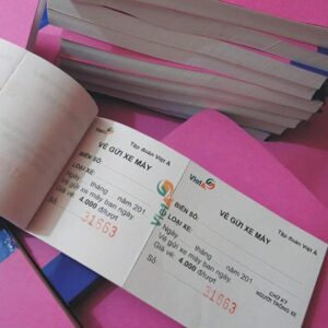 In Hoa Long nhận in thẻ giữ xe cao cấp