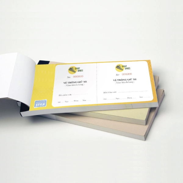 In Hoa Long nhận in thẻ giữ xe đẹp