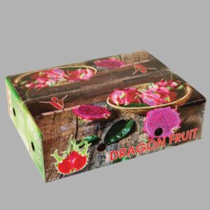 In Hoa Long nhận In thùng carton đựng thanh long cao cấp