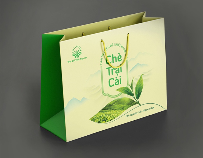 In túi giấy đựng nông sản thu hút