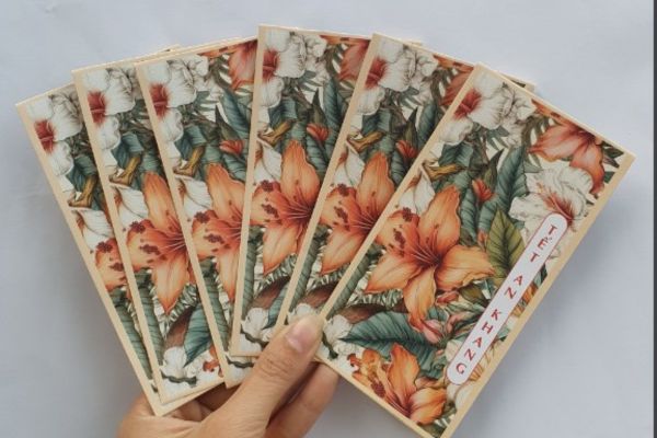 In bao lì xì vintage giá rẻ, thiết kế theo yêu cầu