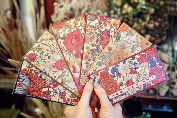 In bao lì xì vintage giá rẻ, thiết kế theo yêu cầu