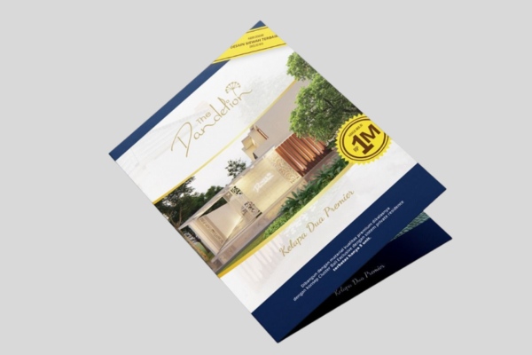 Mẫu brochure nhà đẹp in sắc nét