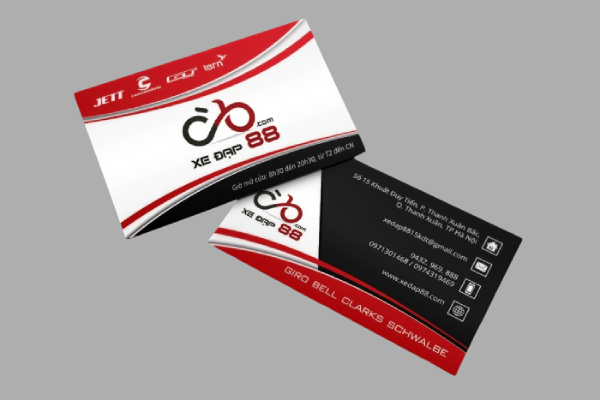 In Hoa Long nhận thiết kế và in mẫu card visit showroom đẹp