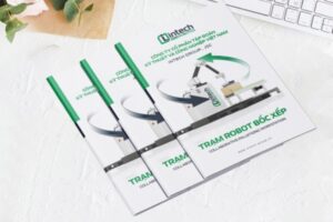 Mẫu catalogue robot hiện đại, chuẩn công nghệ