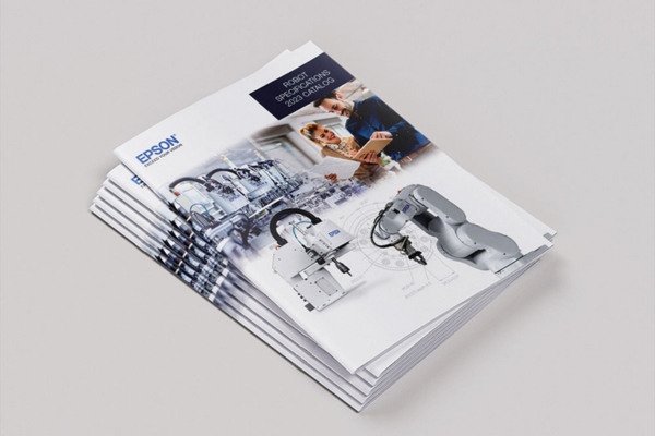 Mẫu catalogue robot hiện đại