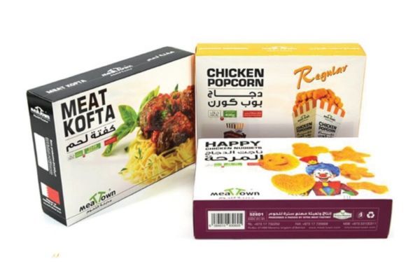 Hộp giấy đựng thực phẩm đông lạnh giá rẻ