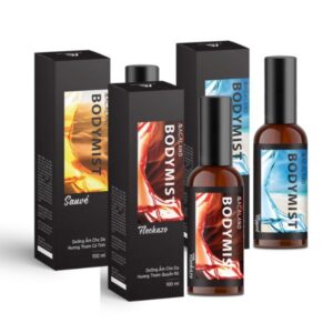 In hộp giấy đựng body mist giá rẻ, thiết kế theo yêu cầu