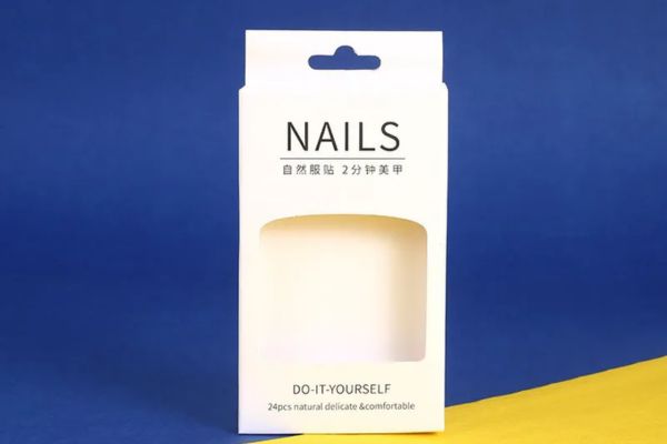Mẫu hộp giấy đựng nail box đẹp, chất lượng cao