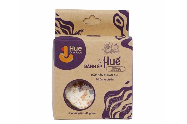 Mẫu hộp giấy đựng bánh ép thiết kế móc treo