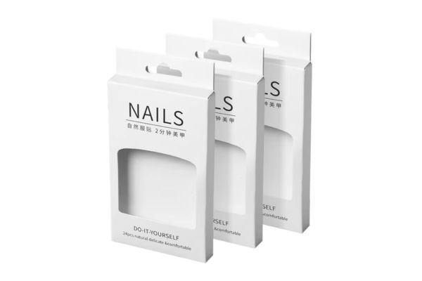 Mẫu hộp giấy đựng nail box đẹp, chất lượng cao