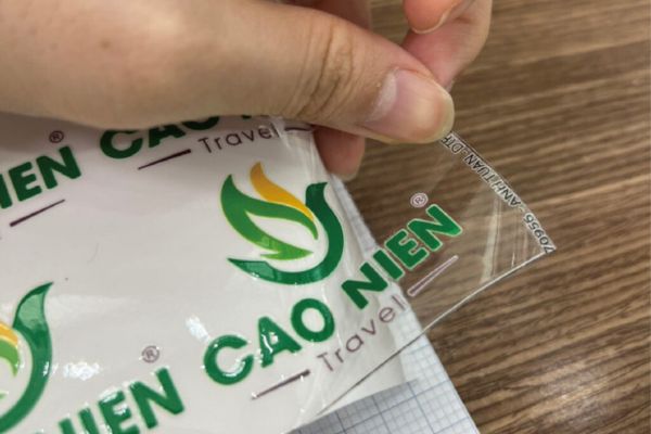 Mẫu tem uv dtf đẹp, sang trọng tại Hà Nội