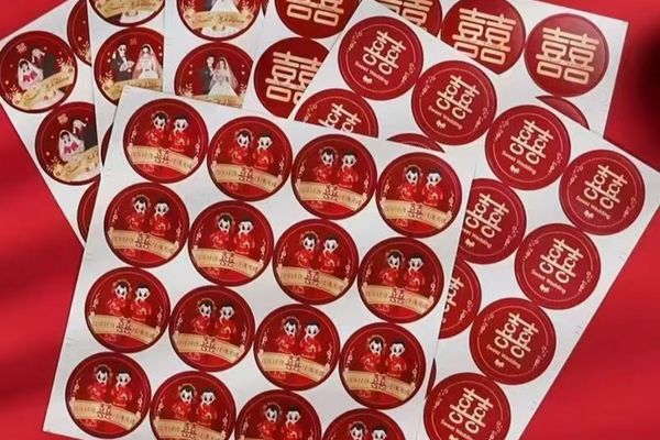 Mẫu sticker đám cưới giá rẻ, lấy nhanh tại Hà Nội