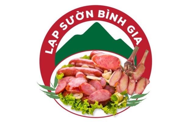 Mẫu tem lạp xưởng tròn chất liệu decal nhựa