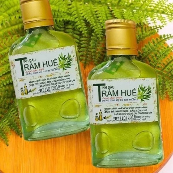 In tem nhãn tinh dầu tràm giá rẻ, thiết kế theo yêu cầu