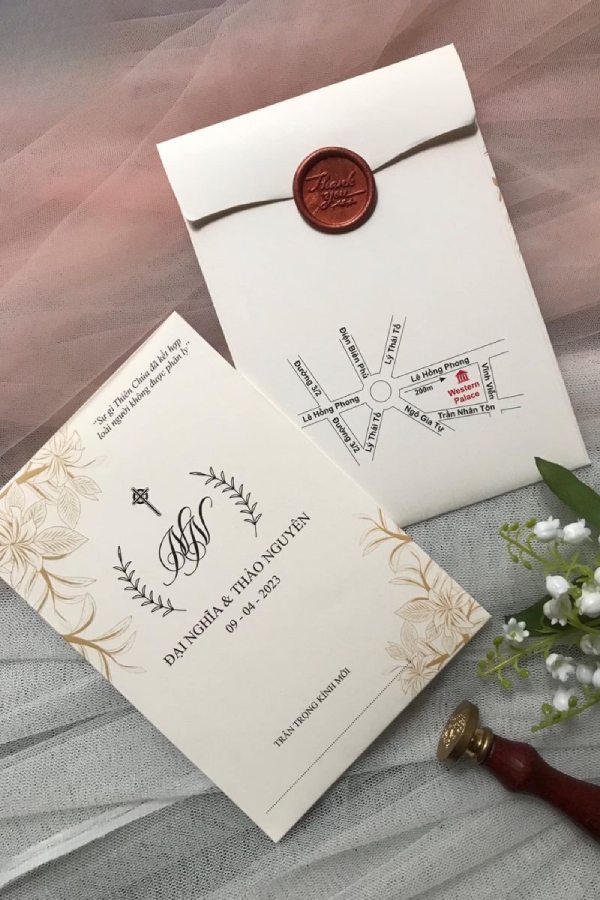 In Hoa Long nhận thiết kế và in ấn mẫu thiệp cưới công giáo chất lượng