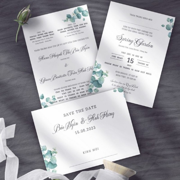 In Hoa Long nhận thiết kế và in ấn mẫu thiệp cưới công giáo giá rẻ