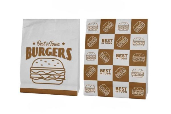 Mẫu túi đựng hamburger giá rẻ, chất lượng cao