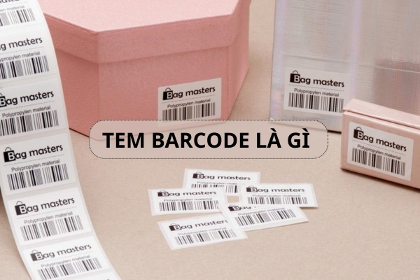 Tem barcode là gì? Hướng dẫn in tem mã vạch cho doanh nghiệp