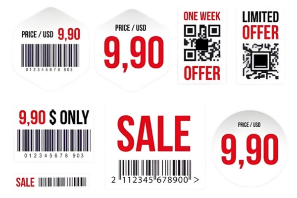 Tem dán giá tiền in chuyên nghiệp