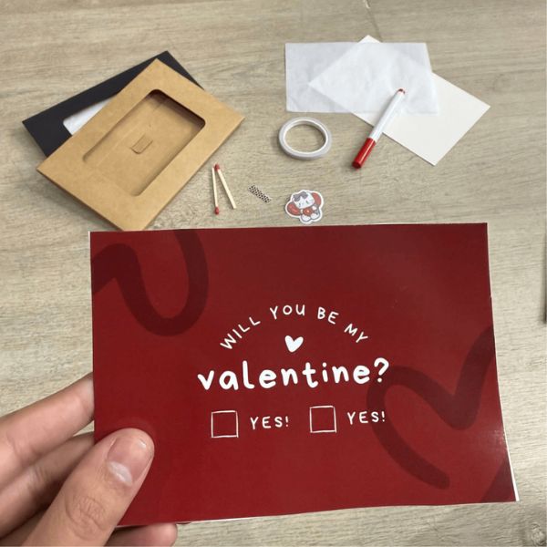 In thiệp valentine giá rẻ, mẫu đẹp tại Hà NôNội