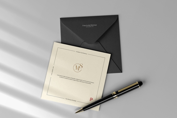 15+ Mẫu phong bì vuông độc đáo, ấn tượng