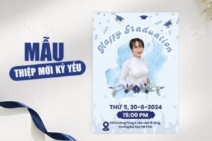 25+ Mẫu thiệp mời kỷ yếu đẹp mắt, sáng tạo cho thanh xuân