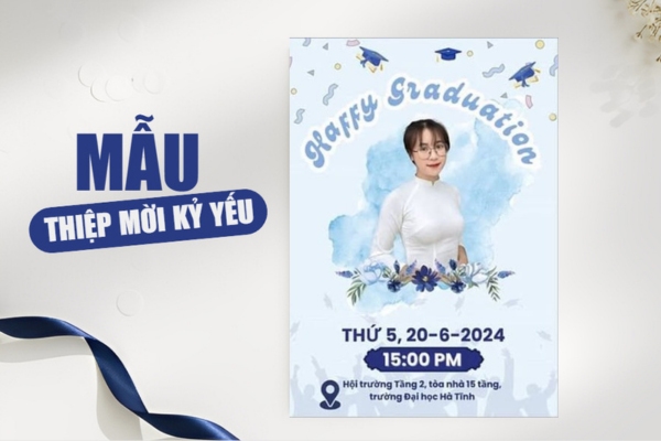 25+ Mẫu thiệp mời kỷ yếu đẹp mắt, sáng tạo cho thanh xuân