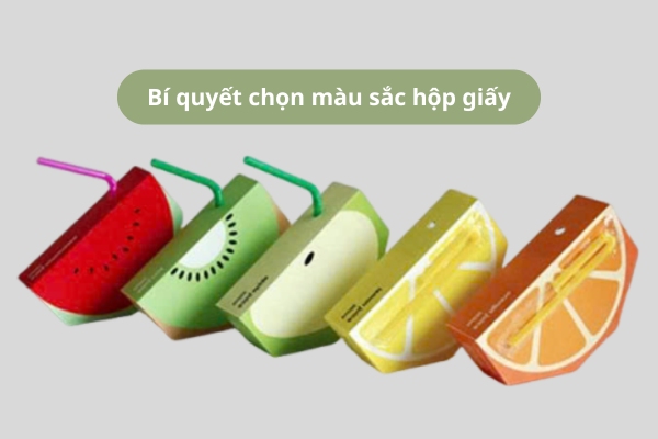 Bí quyết chọn màu sắc hộp giấy & Giải pháp in chuẩn màu