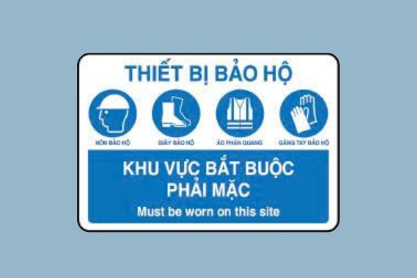Bộ sticker biển cảnh báo decal giấy