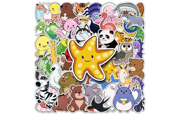 Bộ sticker động vật đẹp, chắc chắn