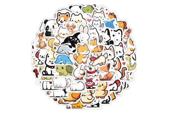 Bộ sticker động vật đa dạng