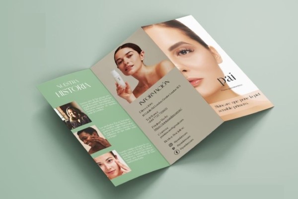 In Hoa Long nhận thiết kế và in ấn mẫu brochure mỹ phẩm chuyên nghiệp