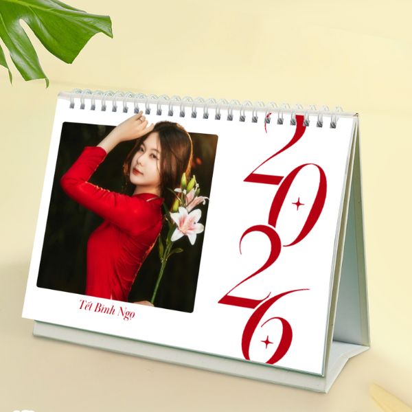 In lịch để bàn cá nhân đẹp, chất lượng cao