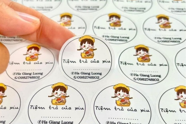 Hướng dẫn thiết kế tem nhãn lựa chọn hình dáng và kích thước