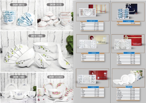 In Hoa Long nhận thiết kế và in ấn In catalogue Gốm bát