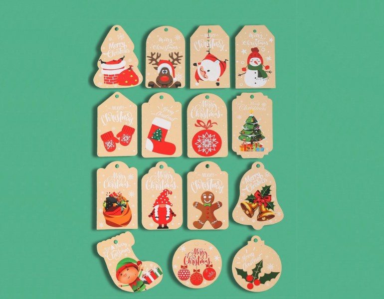 In tag treo Noel chuyên nghiệp, giá rẻ