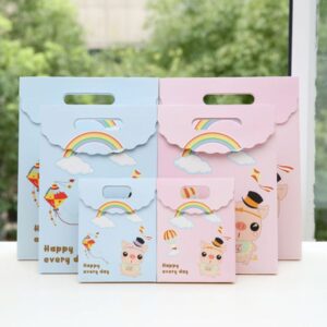 In túi giấy có nắp đẹp, thiết kế theo yêu cầu