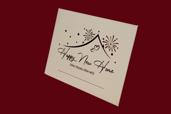 Kích thước thiệp mời tân gia