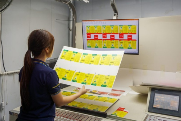 Độ lệch màu trong in ấn được kiểm soát